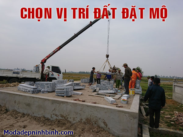 Chọn vị trí đất đặt mộ