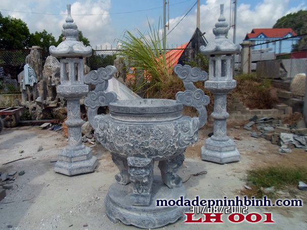 Lư hương đá 001