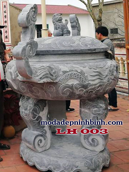 Lư hương đá 003