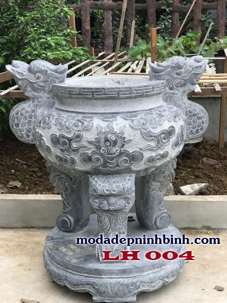 Lư hương đá 004