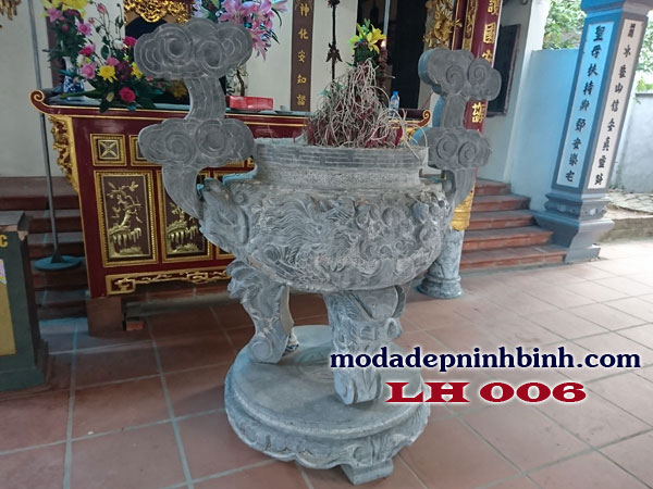 Lư hương đá 006