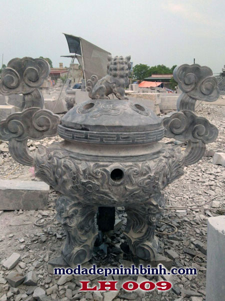 Lư hương đá 009