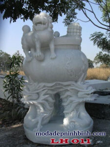 Lư hương đá 011