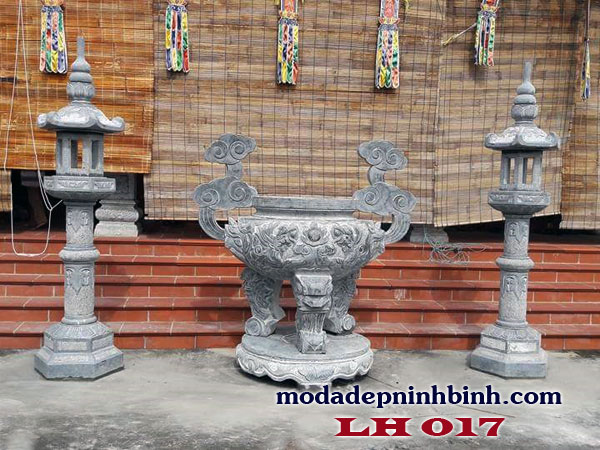 Lư hương đá 017