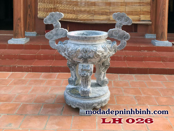 Lư hương đá 026