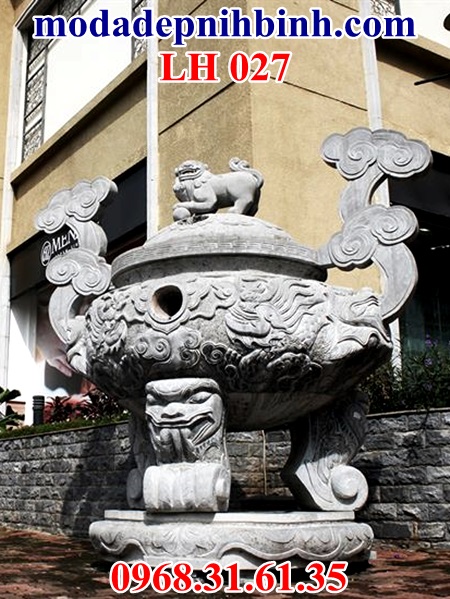 Lư hương đốt vàng mã 027