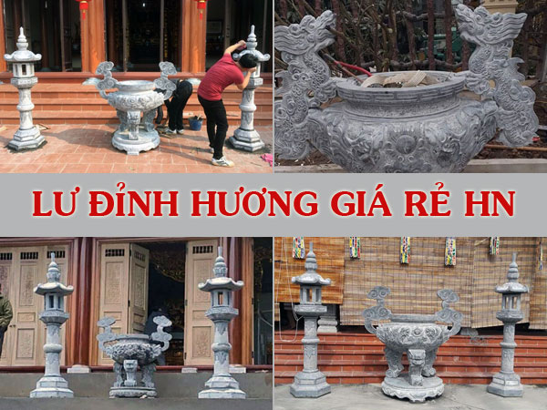 Lư hương đá giá rẻ Hà Nội