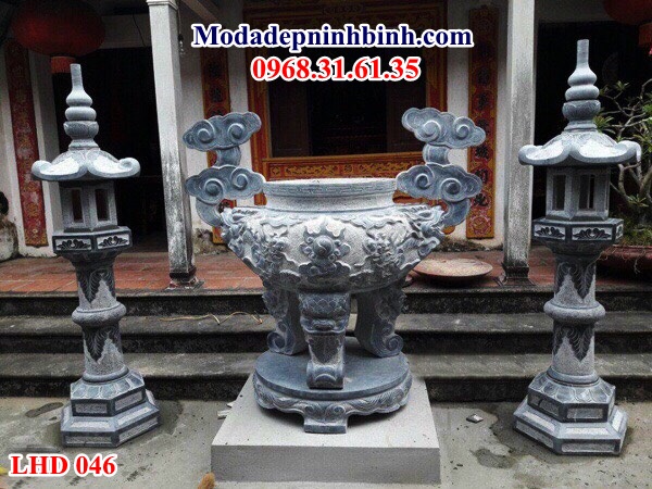 Mẫu lư hương đá đẹp nhất 046