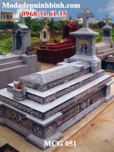 Mộ đá công giáo đẹp 051