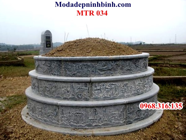 Mộ đá tròn 034