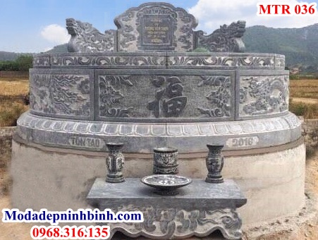 Mộ đá tròn 036