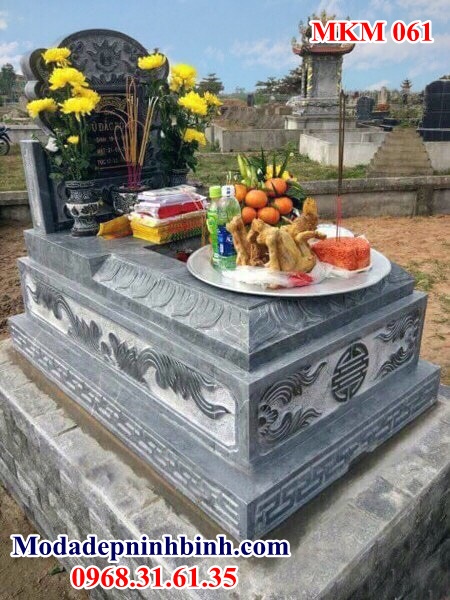 Mộ tam cấp đá 061