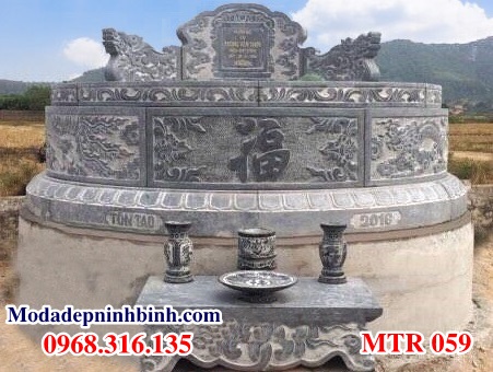Mộ tròn đá phong thủy MTR 059