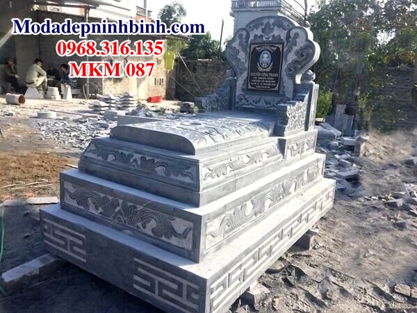 Mộ đá hậu bành 5 cấp MKM 087