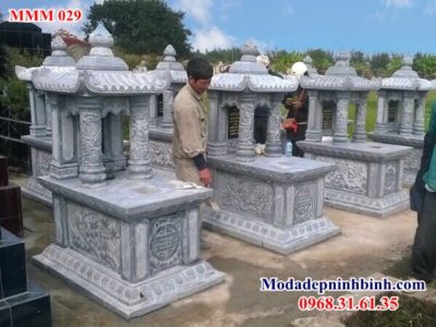 Mộ đá một mái đẹp 029