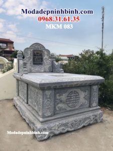 Mộ đá tam sơn hậu bành không mái 083