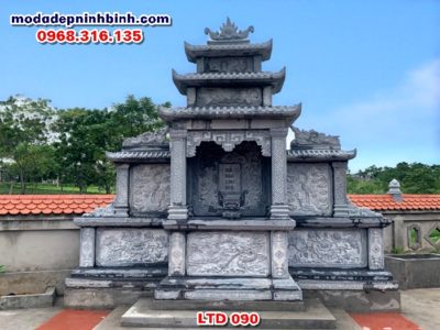 Lăng cây hương thờ đá LTD 090