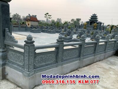 mẫu mộ đá đẹp klm 077v