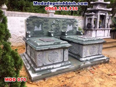 Mộ đôi đá đẹp MDD 070