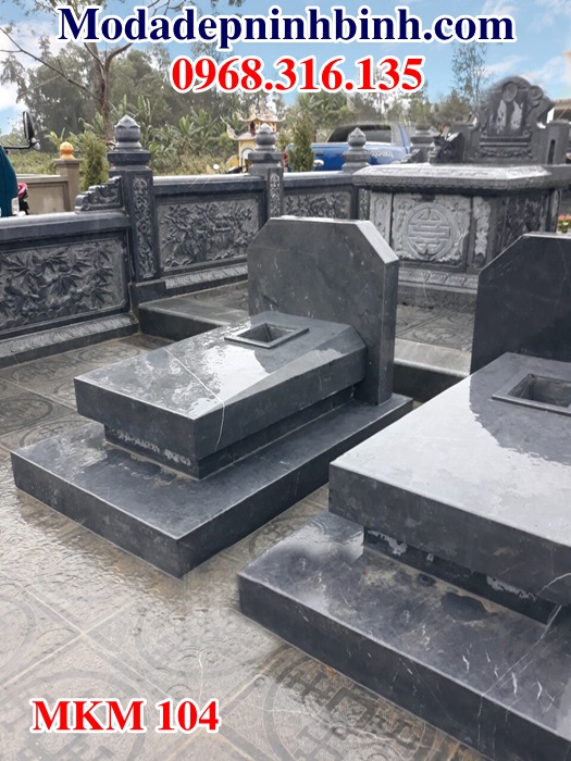 Mẫu mộ đá đẹp mau mo da dep MKM 104