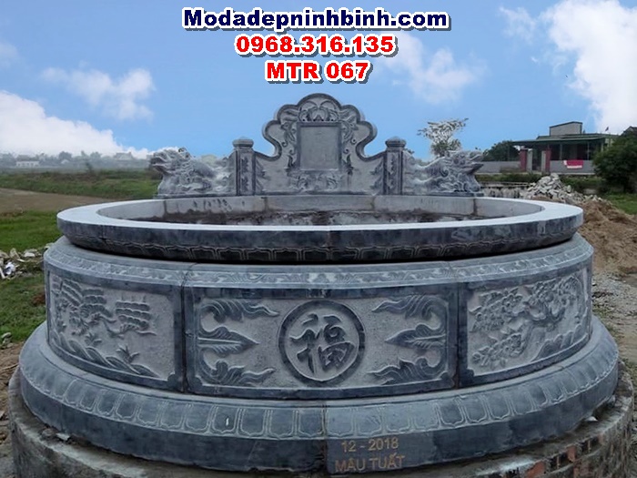 mộ tròn đá MTR 067