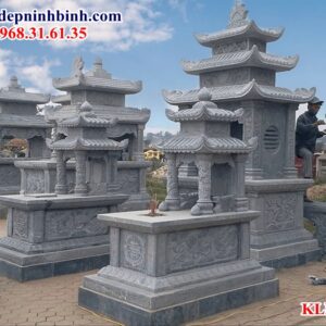 Khuôn viên khu lăng mộ đá đẹp 064