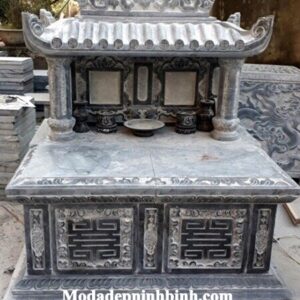 Mẫu mộ đôi đá đẹp 055