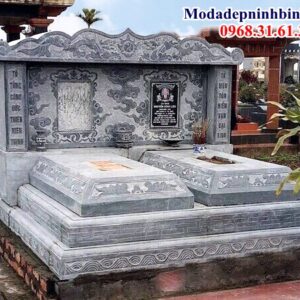 Mẫu mộ đôi đá đẹp nhất 056