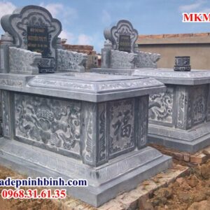 Mộ đá tam sơn không mái 051