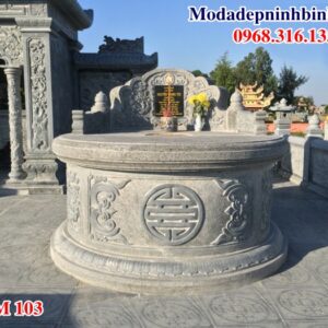 Mẫu mộ đá đẹp MKM 103