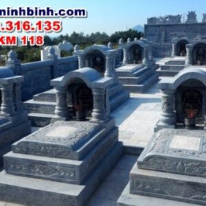 mộ đá mái vòm đẹp mkm 118