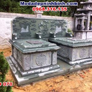 Mộ đôi đá đẹp MDD 070