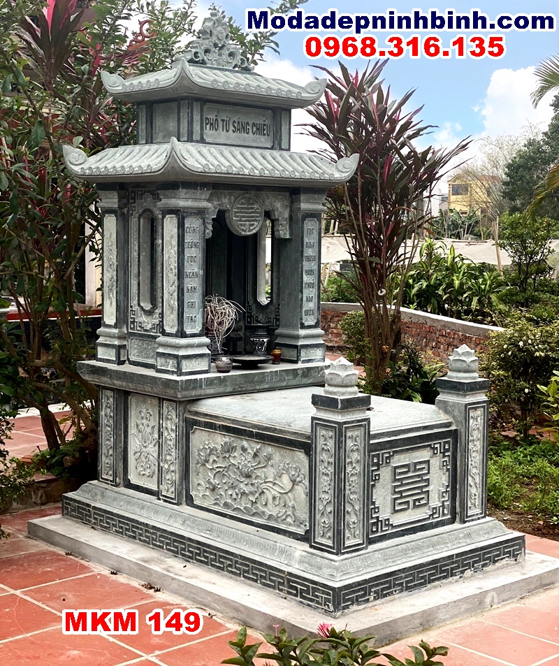 Mẫu mộ đá đẹp Ninh Vân Ninh Bình - Yên Mỹ Hưng Yên
