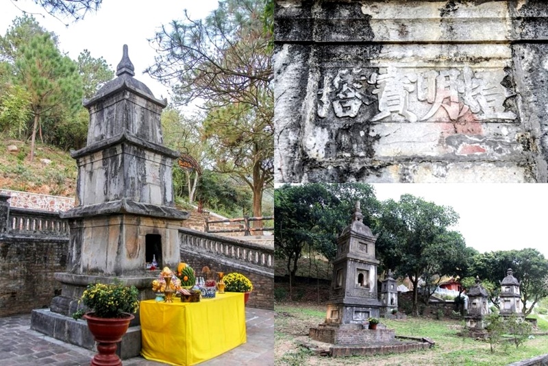 Lăng mộ Đăng Minh Bảo Tháp nhà sư Huyền Quang