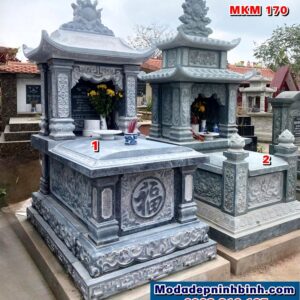 mẫu mộ đá đẹp ninh bình mkm 170