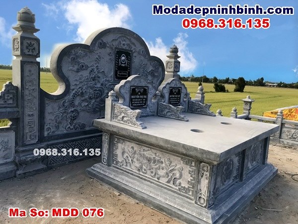 Mộ đôi đá tam sơn MDD 076