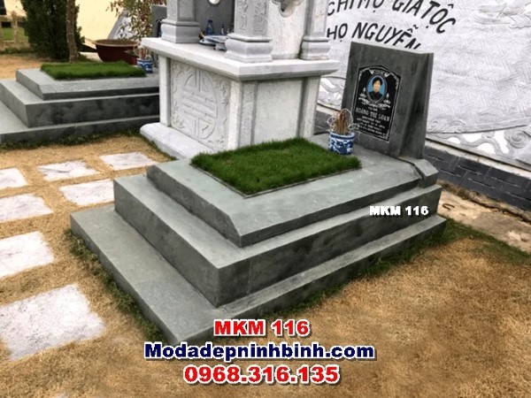 Lăng mộ đá hoa cương đẹp MKM 116