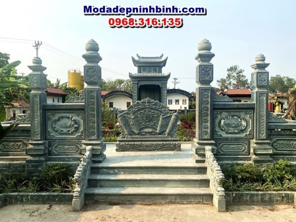 Ý nghĩa mộ đá khối xanh rêu trong đời sống tâm linh