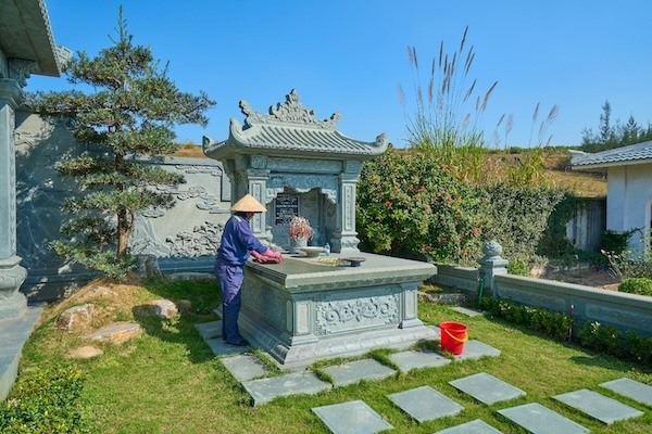 Không chỉ đảm bảo vệ sinh mà còn thể hiện sự hiếu kính, trân trọng đối với ông bà, tổ tiên đã khuất