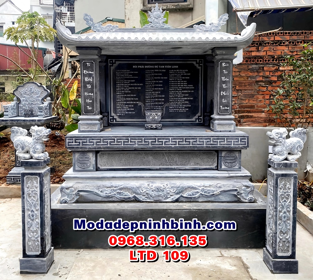 lăng thờ đá đơn giản ltd 109