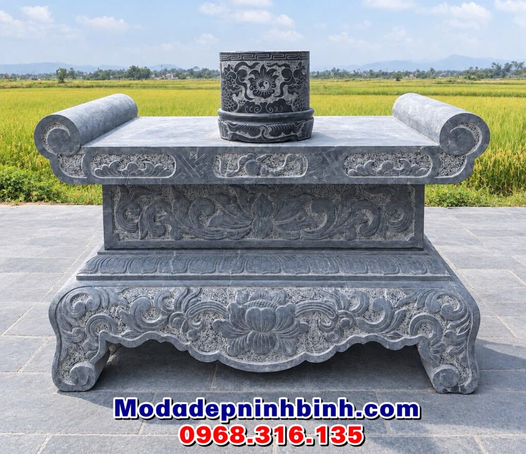 bàn lễ đá mỹ nghệ