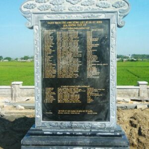 Bia đá tưởng niệm BD 027