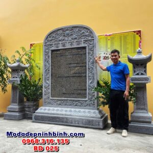 Mẫu bia đá đẹp BD 025