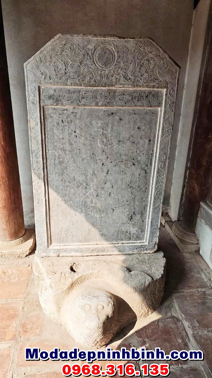 Rùa đội bia đá chùa Dâu