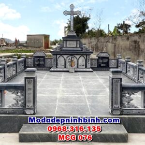 Khu lăng mộ đá công giáo đẹp MCG 076