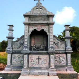 Mẫu lăng thờ đá công giáo đẹp MCG 075