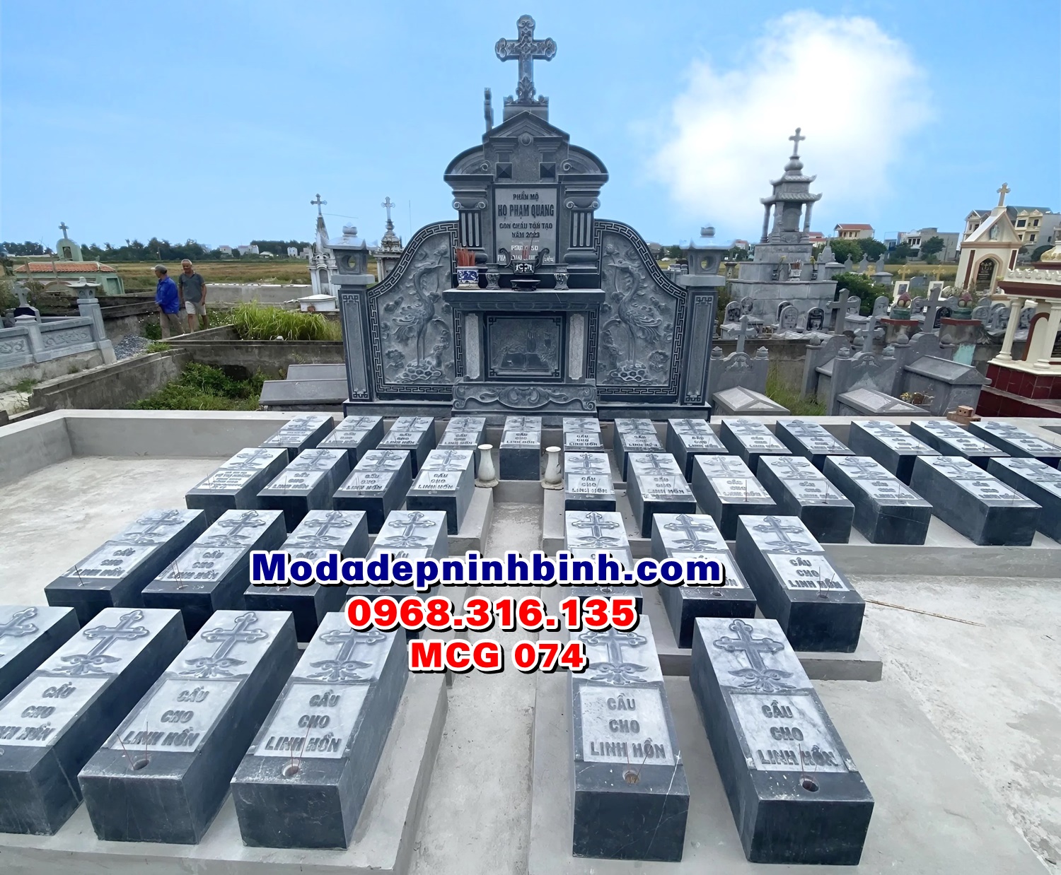 Nghĩa trang Công giáo đẹp tại Nam Định MCG 074