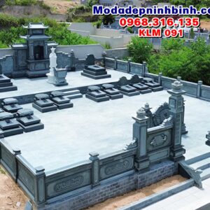 Khu lăng mộ đá đẹp KLM 091