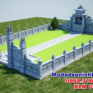 Khu lăng mộ đá đẹp nhất Việt Nam KLM 095