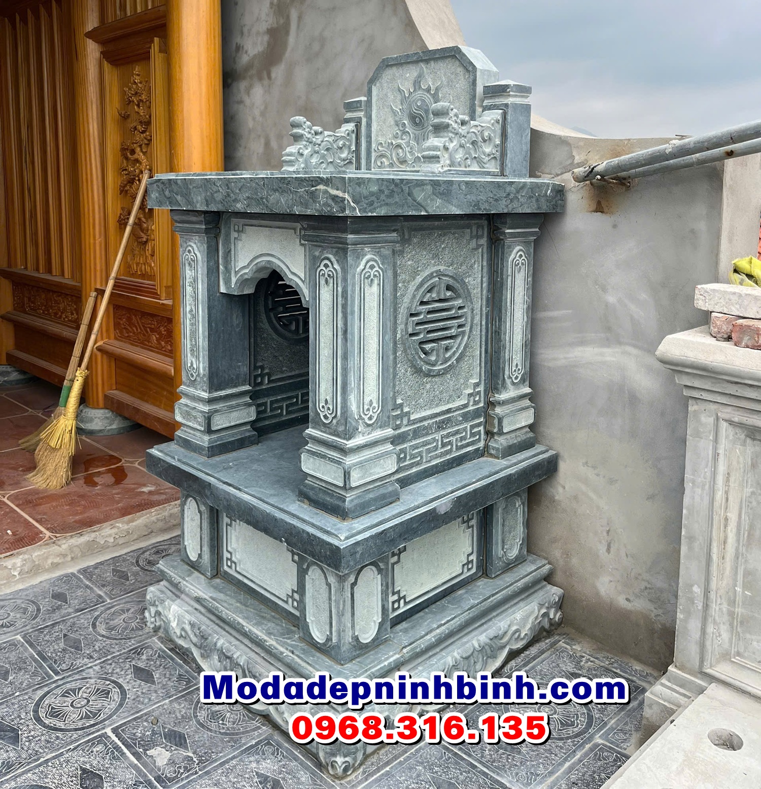 Mẫu cây hương đá xanh rêu đẹp